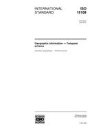 Standard ISO 19108:2002 12.9.2002 preview