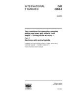 Standard ISO 1984-2:2001 14.6.2001 preview