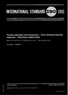 Standard ISO 2012:1976 1.8.1976 preview