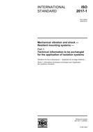 Standard ISO 2017-1:2005 7.2.2005 preview