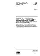 Standard ISO 20552:2007 6.2.2007 preview