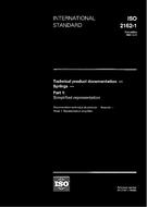 Standard ISO 2162-1:1993 25.11.1993 preview