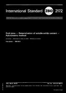 Standard ISO 2172:1983 1.8.1983 preview
