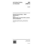Standard ISO 21847-3:2007 22.8.2007 preview
