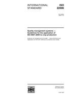 Standard ISO 22006:2009 3.12.2009 preview