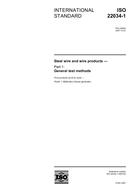 Standard ISO 22034-1:2007 18.9.2007 preview