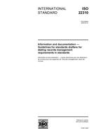 Standard ISO 22310:2006 6.4.2006 preview