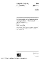 Standard ISO 22827-1:2005 14.10.2005 preview