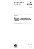 Standard ISO 22965-2:2007 26.3.2007 preview