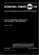 Standard ISO 2308:1972 1.3.1972 preview
