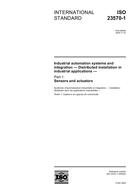 Standard ISO 23570-1:2005 2.11.2005 preview
