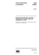 Standard ISO 24341:2006 26.1.2006 preview