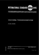 Standard ISO 2445:1972 1.10.1972 preview