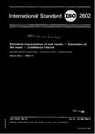 Standard ISO 2602:1980 1.2.1980 preview