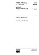 Standard ISO 26909:2009 18.6.2009 preview