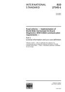 Standard ISO 27145-1:2012 14.8.2012 preview