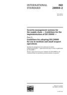 Standard ISO 28004-2:2014 3.2.2014 preview