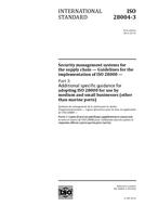 Standard ISO 28004-3:2014 4.2.2014 preview