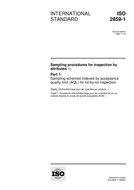 Preview ISO 2859-1:1999-ed.2.0 18.11.1999