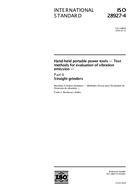 Standard ISO 28927-4:2010 13.12.2010 preview