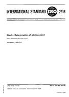 Standard ISO 2916:1975 1.7.1975 preview