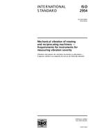Standard ISO 2954:2012-ed.2.0 3.4.2012 preview