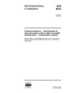 Standard ISO 3012:1999-ed.3.0 6.5.1999 preview