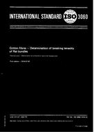 Standard ISO 3060:1974 1.7.1974 preview