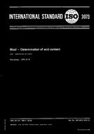 Standard ISO 3073:1975 1.12.1975 preview