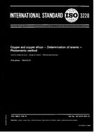 Standard ISO 3220:1975 1.7.1975 preview