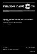Standard ISO 3314:1975 1.5.1975 preview