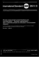 Standard ISO 3511-3:1984 1.6.1984 preview