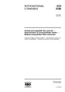 Standard ISO 3596:2000 29.6.2000 preview