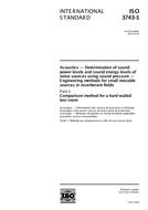 Standard ISO 3743-1:2010-ed.2.0 21.9.2010 preview