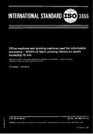 Standard ISO 3866:1977 1.6.1977 preview