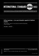Standard ISO 3883:1977 1.6.1977 preview