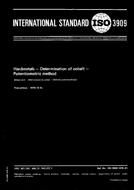 Standard ISO 3909:1976 1.10.1976 preview