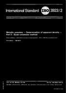 Standard ISO 3923-2:1981 1.9.1981 preview