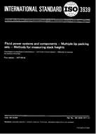 Standard ISO 3939:1977 1.3.1977 preview