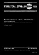 Standard ISO 4003:1977 1.2.1977 preview