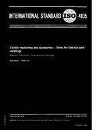 Standard ISO 4105:1978 1.11.1978 preview