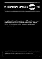 Standard ISO 4158:1978 1.12.1978 preview