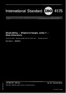 Standard ISO 4175:1979 1.9.1979 preview