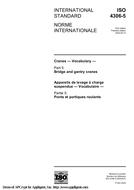 Standard ISO 4306-5:2005 22.8.2005 preview