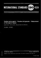 Standard ISO 4324:1977 1.9.1977 preview
