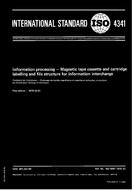 Standard ISO 4341:1978 1.12.1978 preview