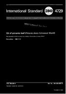 Standard ISO 4729:1984 1.10.1984 preview
