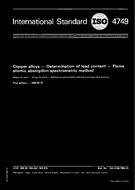 Standard ISO 4749:1984 1.3.1984 preview