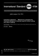 Standard ISO 4794:1982 1.5.1982 preview
