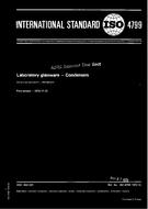 Standard ISO 4799:1978 1.11.1978 preview